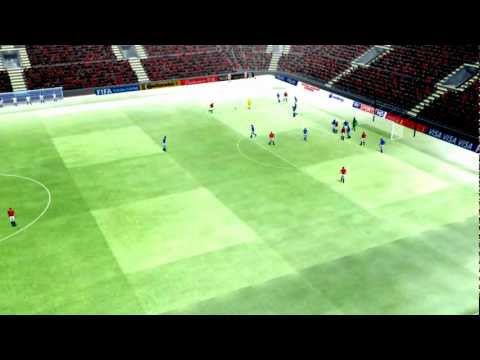 Man Utd vs Wigan - Kovacic Super Overhead kick 90+2 min