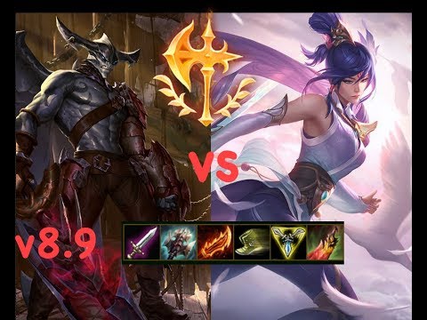 S8 AAtrox VS Fiora Top NA Gold I- Legendary 1 vs 5