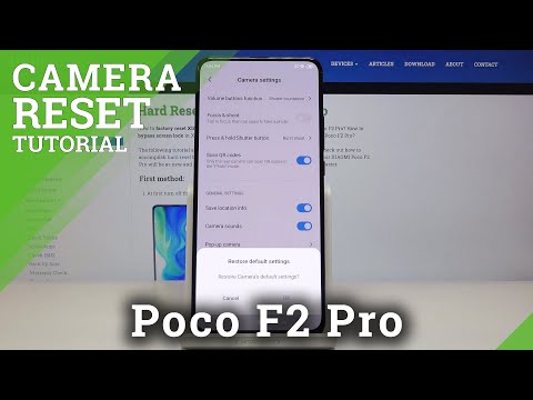 How to Adjust Camera Settings in XIAOMI Poco F2 Pro – Camera Settings