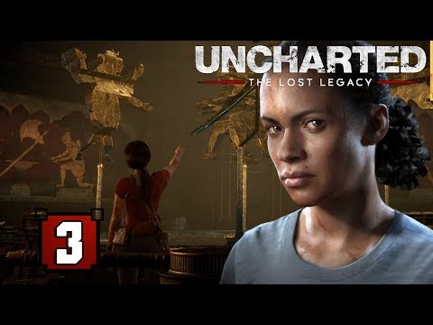 Uncharted: The Lost Legacy Walkthrough "Shadow Puzzle" - Full Game ( Part 3 ) PS4 Pro Gameplay