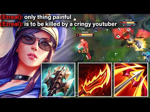 Trash Talking Ezreal starts to s***talk me in game.. so I sat up and utterly mutiliated him