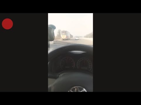 Thumbnail for MY CAR VS MAN BUS 140KM SPEED by Car, Bus