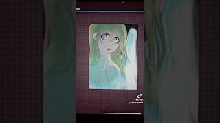 back😼#drawing#digitalart#artist#sketch#procreate#wip#workinprogress#render#timelapse#speedpaint#miku