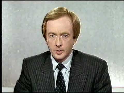 BBC2 newsflash on the Lockerbie disaster, December 1988