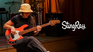 Video thumbnail for Sterling by Music Man: StingRay Short Scale Demo (ft. Valeria Falcon) by Ernie Ball