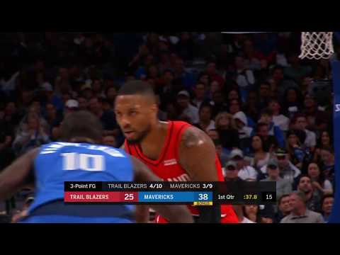 Damian Lillard Full Play 10/27/19 Portland Trail Blazers vs Dallas Mavericks | Smart Highlights