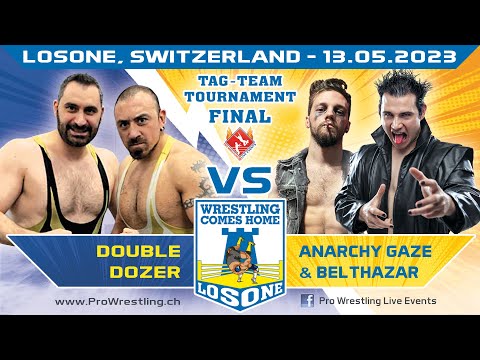 Belthazar & Anarchy Gaze vs Double Dozer - Wrestling Comes Home - 13.05.2023