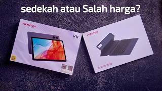 Harga Sedekah nih - advan v11 unboxing