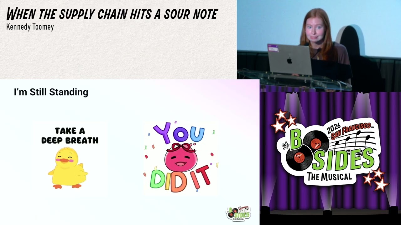 BSidesSF 2026 - When the supply chain hits a sour note (Kennedy Toomey)