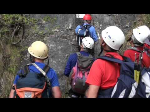 Ferrata dell'Amicizia - Cima SAT - Riva del Garda.wmv
