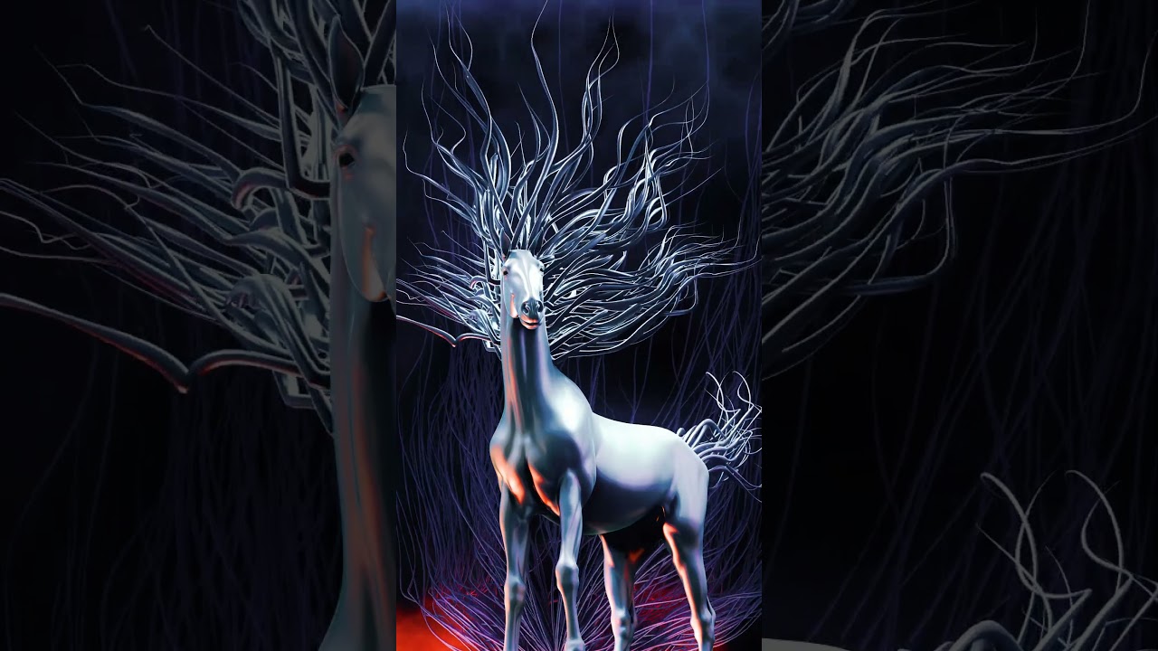 もうすぐ2026年ですね。#blender3d