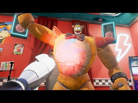 FNAF Security Breach - What happens if Gregory attacks Smol Head Freddy