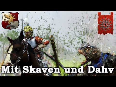 Unsichtbare Skaven vs Dahvs Imperium Tiermenschen! Total War: Warhammer 2 deutsch