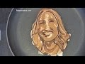 Pancake Artist Creates GMA Pancake Portraits