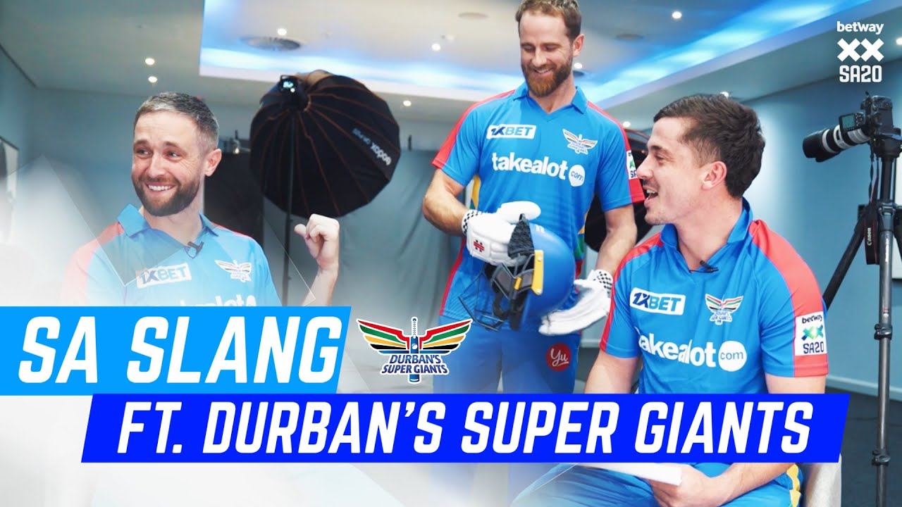 South African Slang ft Durban's Super Giants