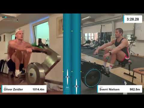 Первая гонка на RP3 между чемпионом мира в одиночке 1х Оливером Цейдлером и вице чемпионом Сверри Нильсеном 