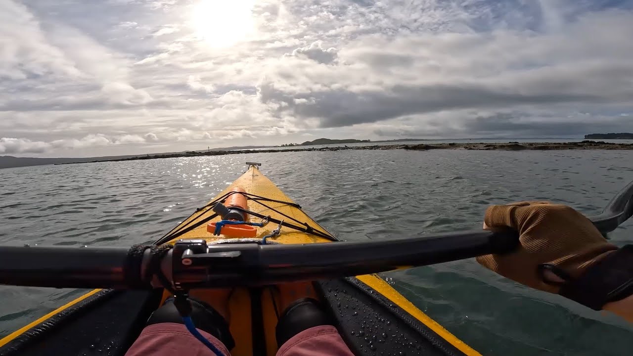 Around St Heliers at low tide - Perception Spectrum sea kayak