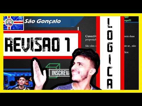 Concurso São Gonçalo RN 2020 - SAAE - Raciocínio Lógico REVISÃO