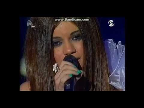 Greek Idol 2010 Final - Nicole Paparistodemou - I Have Nothing & Hurt (Part1)