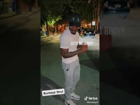 Baltimore's Own: Bunkey Jr Strut King feels like dancing anywhere! 😂
