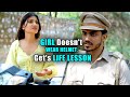 Girl Doesn't Wear Helmet, Get's Life Lesson | Purani Dili Talkies | Hindi Short Films