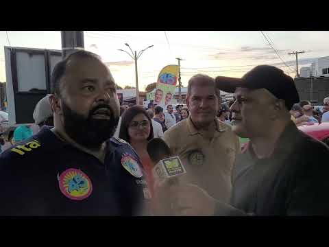 ALIANÇA-TO: PREFEITO LUCIANO DE SANTA RITA  PARTICIPA DE CARREATA COM LIDERANÇAS.