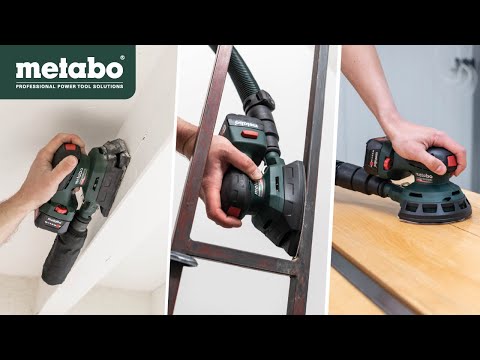 Die neuen 12-Volt-Akku-Schleifer von Metabo