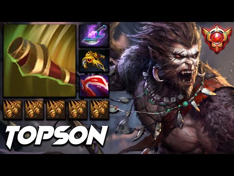 Topson Monkey King Mega Warrior - Dota 2 Pro Gameplay [Watch & Learn]