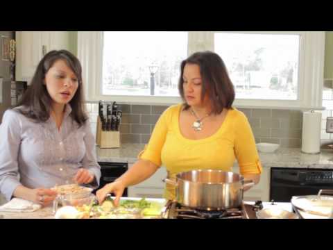 Making Mexican Caldo Tlalpeño with Judith Montenegro- Part 1
