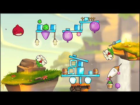 Angry Birds 2 - Level 332 (Cobalt Plateus / Fluttering Heights) - Hard Level
