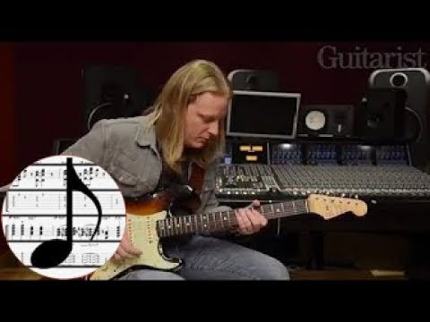 Transcription || Matt Schofield · "Sophisticated Blues Licks" (intro playing) [guitar]