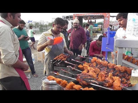 Chicken Barbecue ( Boneless ) | 60 Rs Per 6 Pieces | Hyderabadi Street Food Loves You