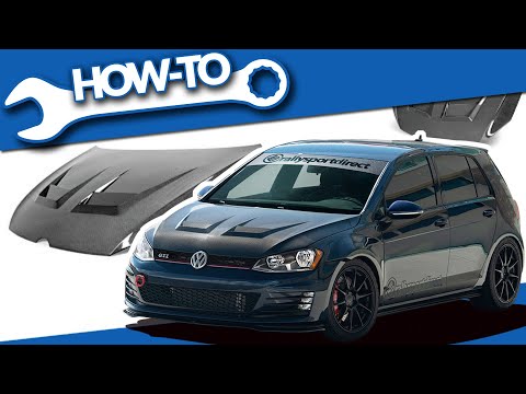 How-To: Seibon Carbon Fiber Hood - 15+ Volkswagen GTI