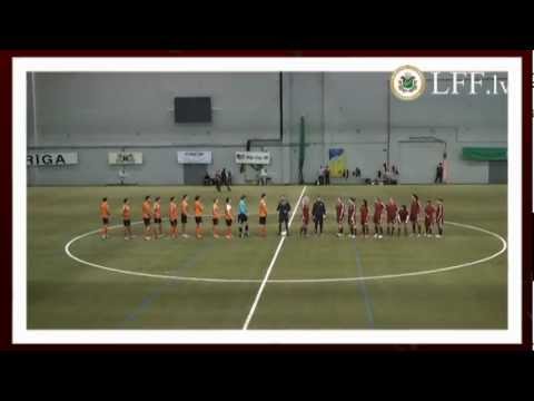 2013.02.02. Latvijas sieviešu futbola izlases treniņspēle pret JDFS Alberts komandu