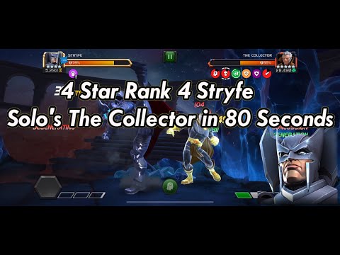 4 Star Rank 4 Stryfe Solo's The Collector in 80 Seconds.