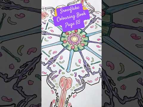 Discover Cute Snowflake Coloring A4 Prints