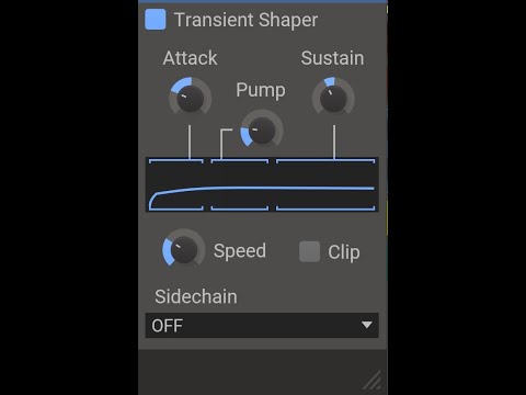 Kilohearts Transient Shaper | Pull Elements Back in the Mix