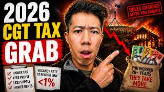 How to Legally EVADE the New 2026 CGT Tax Change EXPLAINED by Mortgage Broker