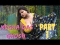 MEGHA DAS GHOSH IN BUTTERFLY PRINTED SAREE WITH A STUNNING SLEEVELESS BLOUSE VIDEO