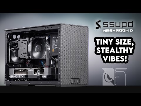 The &#39;No-Nonsense&#39; Mini ITX Build | SSUPD Meshroom D Gaming PC | Noctua NH-U9S, ASUS Dual RTX 4070 OC