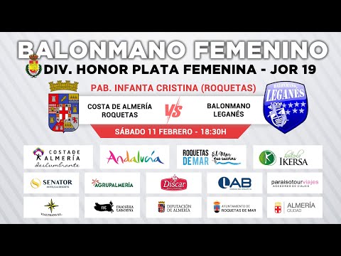 DHPF J19 -  Costa de Almería Roquetas vs Balonmano Leganés