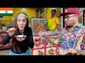 INDIAN STREET FOOD In INDIA Foreigner Eats The SPICIEST PANI PURI