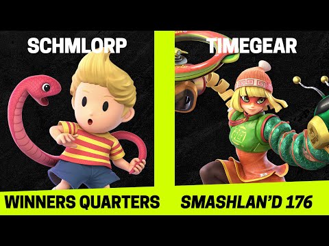 SmashLAN'd 176 Winners Quarters - Schmlorp vs TimeGear - SSBU Smash Ultimate Tournament