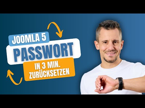Forgot your Joomla password? Reset it in 3 minutes! Joomla 5 🇩🇪