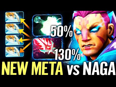 🔥 Anti Mage Mjollnir + Bloodthorn NEW META CARRY — 50% Electric + 130% Crit NAGA Counter Dota 2 Pro