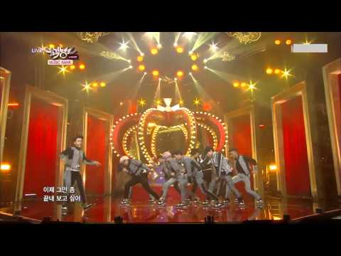 Live HD 720p 140829 Super Junior 슈퍼주니어_MAMACITA(아야야) @ Music Bank Comeback Stage