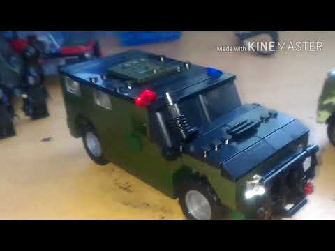 Газ 2330 из лего! Газ 'Тигр' самоделка