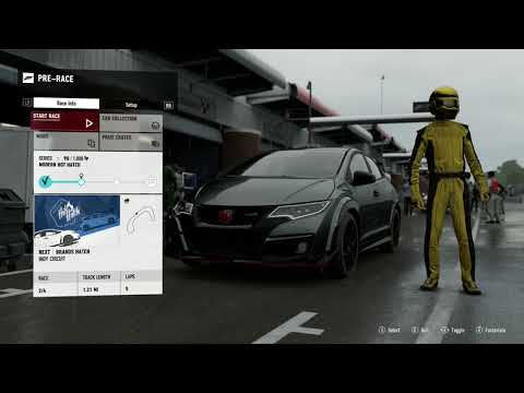 Forza Motorsport 7 Walkthrough Part#1 - starting with Honda Civic Type R