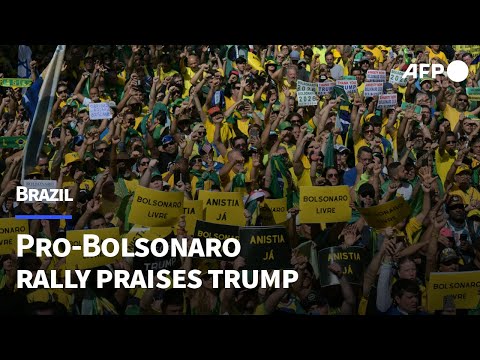 Bolsonaro backers rally to praise Trump for Brazil pressure | AFP