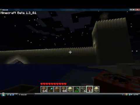 minecraft: the making of: sand castle! part 1